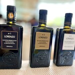 SALONE TOKYO - オリーブオイル3種）お料理によって使い分け｡味見させて頂きました。全然違います｡