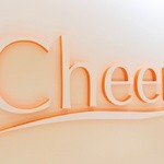 Dining&Bar Cheers - 店内にもcheesのロゴがあります。