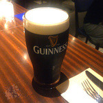 ブルーノート東京 - ギネスドラフト　パイント ¥1,350 + サービス料10％ + 消費税8％