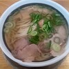 ラーメン食堂れんげじ - 朝ラーセット温の白