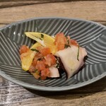 イタリア食堂BiBBER - くまもとレモンとタコのマリネ