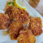 お食事処まるに - ホタテフライ