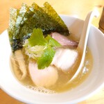 麺や晴心 - 料理写真:手揉み中華そば塩1100円