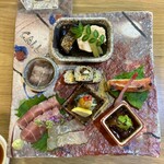 手打ち蕎麦・鮨 いまふく - 酒肴盛り合わせ（小）