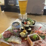 手打ち蕎麦・鮨 いまふく - 酒肴盛り合わせ（小）