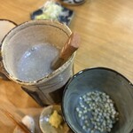 手打ち蕎麦・鮨 いまふく - 別立て蕎麦湯