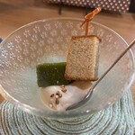 手打ち蕎麦・鮨 いまふく - 特製デザート