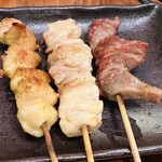 串焼屋 鶏ごっち - 料理写真:ぼんじり、せせり、砂肝