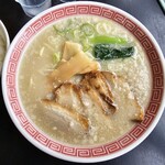 幸楽苑 - 料理写真:【限定】塩とんこつらーめん ライスセット 890円