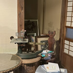 カフェグラ - 昔の測りが有りますね！