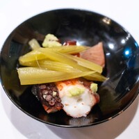 うを徳 - 2025.5 佐渡産真蛸やわらか煮 愛知産蕗 蛸を叩いた大根