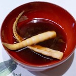 うを徳 - 2025.5 北海道産ネマガリダケ天ツユ掛け