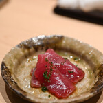 鮨 しばかつ - 《房州勝浦（あはかつうら）》"鰹（かつを）"