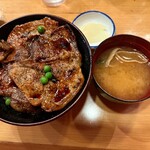 豚丼のぶたはげ - 