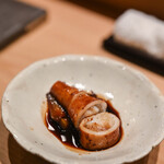 鮨 しばかつ - "長槍烏賊（やりいか）"