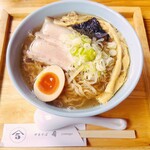 中華そば 肴 yamago - 塩漁師そば(味濃いめ)