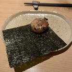 吉祥じ 和こん - ホタテ磯辺焼き　初見参　海苔パリパリ　ご飯も巻きたい