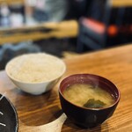 地球食堂 - ご飯と味噌汁