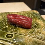 鮨元 - 赤身漬け