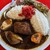 東印度カレー商会 - 料理写真:上上豚カレー＋惣菜（梅漬、蕨お浸し、胡瓜漬、福神漬）