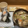 こめらく 海鮮ごはんと和のスープ。