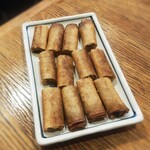 フィリピンレストラン イポイポ - ルンピアンシャンハイ（1000円）フィリピン風春巻き