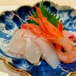 海風亭 - 刺し身盛り合わせ