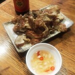 フィリピンレストラン イポイポ - チッチャロンブラクラク（1200円）豚腸の唐揚げ