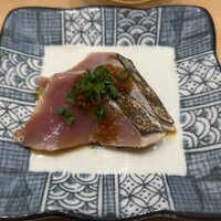 sushi AKEBONO - 島根県産初鰹、日本海側でも鰹獲れるんだ、温暖化の影響か？