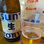 西成わくわく酒倶楽部 - 中瓶　500円