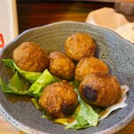 西成わくわく酒倶楽部 - 肉団子　300円