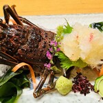 日本料理 鯛 - 伊勢海老 刺身