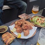 PERFECT BEER GARDEN TOKYO - 熱々唐揚げ