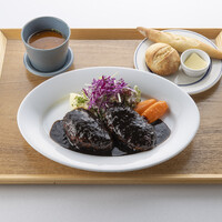 上野洋食遠山特選デミグラスソースハンバーグ