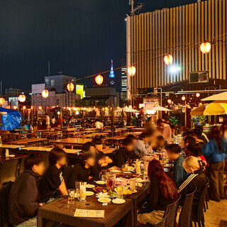 新宿天空ビアガーデン_1