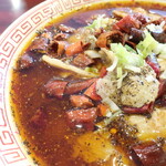 中華料理栄華 - 豚肉の四川風激辛煮込み（水煮肉片）※大辛