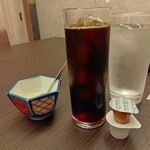 瀬戸内味覚処 芸州 本店 - アイスコーヒー(クーポン)、水菓子
