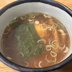 サニー - もりそばのスープ