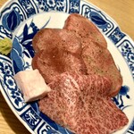 肉亭ふたご iki - 厚切りタン塩•上タン塩•上ロース塩焼き