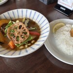 野菜料理とスープカレーのお店 南葉亭 - 彩り野菜のスープカレー