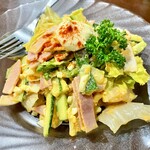 ニュー王将 - ハムサラダ