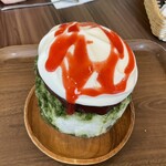 かき氷専門店&スイーツ えびす - 抹茶ストロベリー　ミニ
