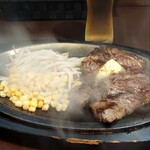 ステーキハウス テキサス - ハラミランチステーキ