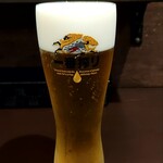 ステーキハウス テキサス - 生ビール中