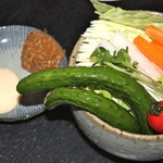 寛酔 - 旬鮮有機生野菜サラダ 680円