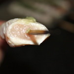 半生焼き断面   美味しいです。