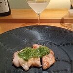 にほんしゅ椿 日本酒BAR - チキンソテー