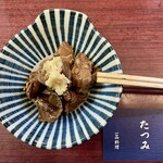 たつみ - 鶏の肝煮 418円