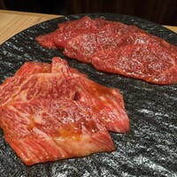 焼肉ホルモン 稲田 - ハラミとロース