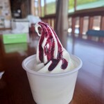 ピルカノ - 生乳ソフトクリーム　アロニアカップ